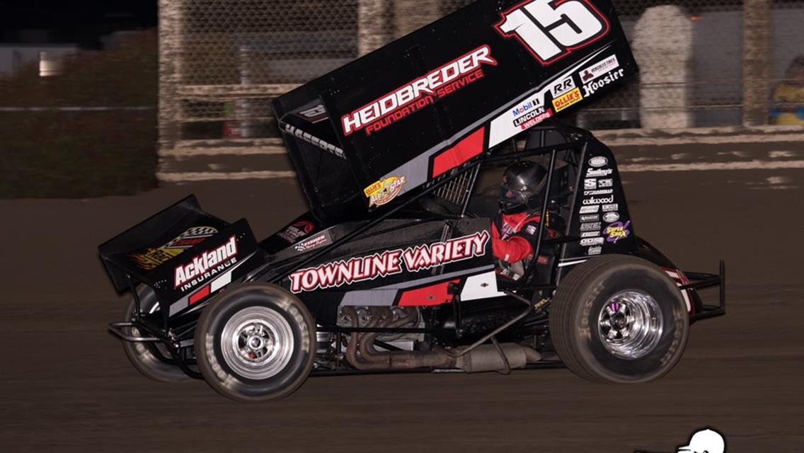 Hafertepe Lands Top Five At Petaluma With The Lucas Oil American Sprint Car Series
