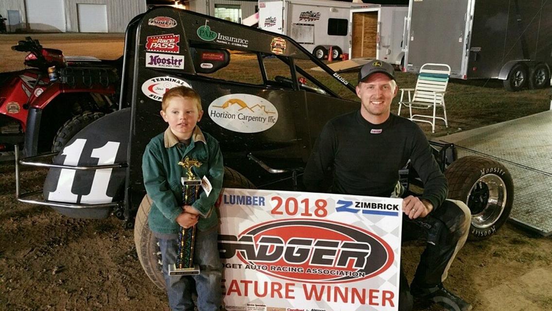 "Nick Baran scores surprise Badger Midget win at Beaver Dam"                  “Hatton claims fifth Badger Midget Title”