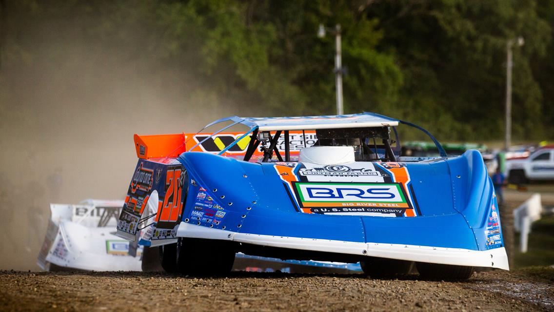 Deer Creek Speedway (Spring Valley, MN) – Lucas Oil Late Model Dirt Series – NAPA Auto Parts Gopher 50 – July 6th-8th, 2023. (Heath Lawson photo)