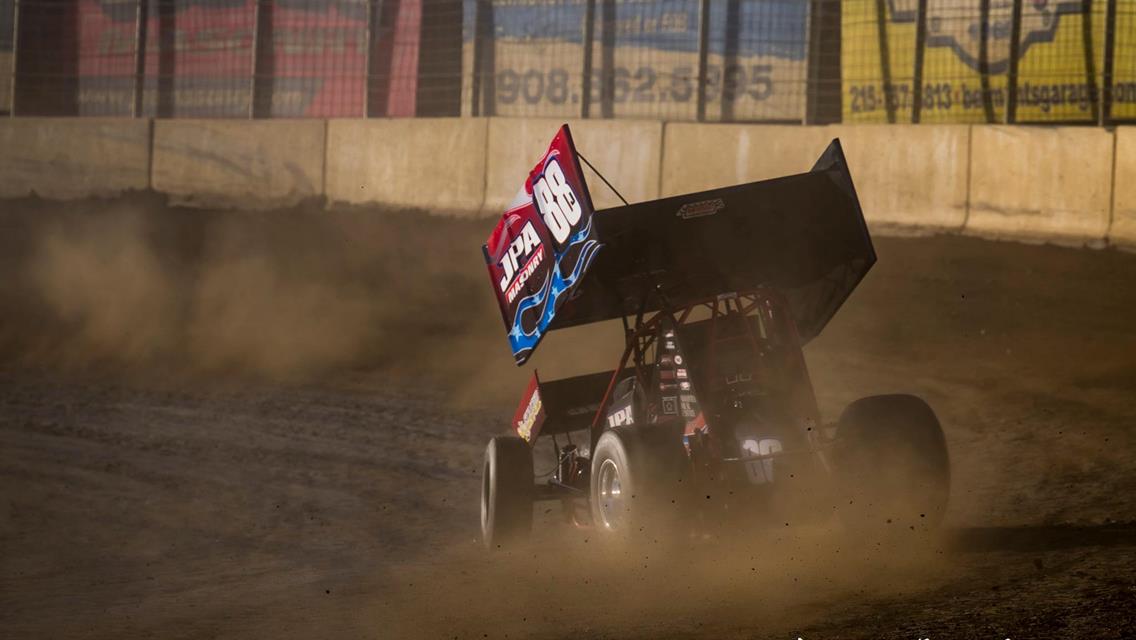 Amantea Soaks Up Experience During High Limit Sprint Car Series Debut