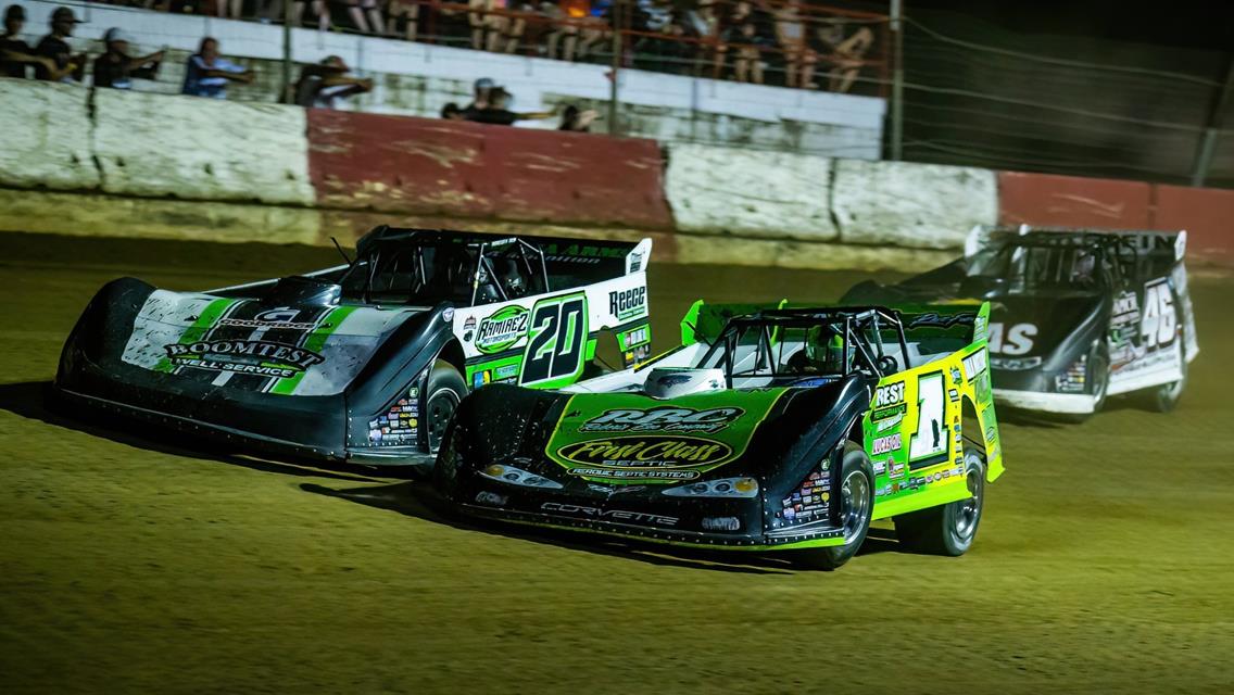 Batesville Motor Speedway (Batesville, AR) – Lucas Oil Late Model Dirt Series – Topless 100 – August 19th-20th, 2022. (Heath Lawson photo)