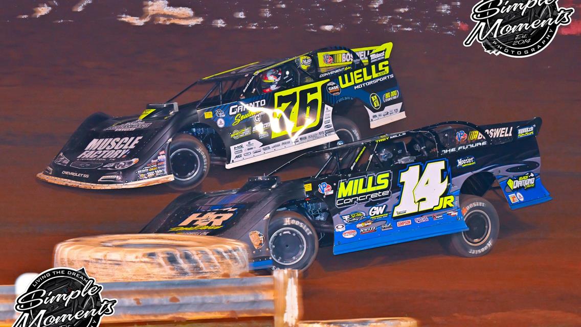Talladega Short Track (Eastaboga, AL) – World of Outlaws Case Late Model Series – Alabama Gang 100 – April 19th-20th, 2024. (Simple Moments Photography)