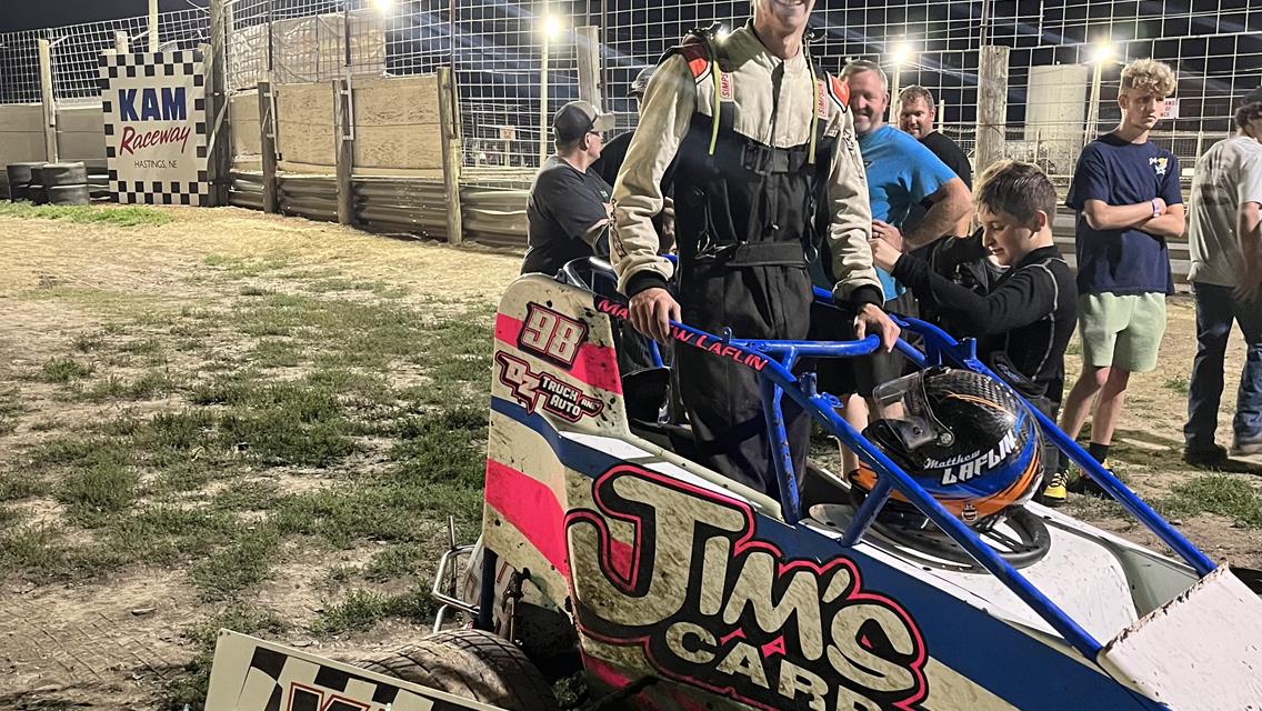 Laflin and Geiger Grab NOW600 Weekly Racing Wins on Friday at KAM Raceway!