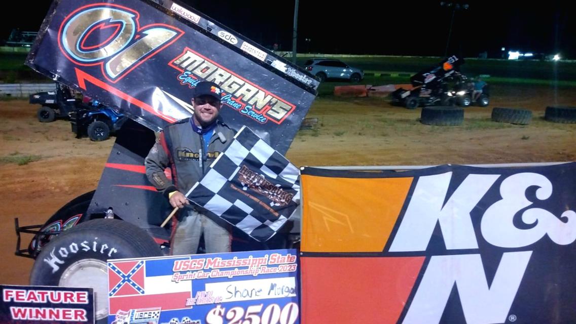 Shane Morgan Flies to 4th USCS Career Feature Win