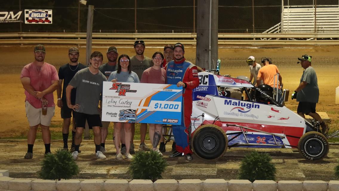 Carley, Moritz, and Toops Capture HART Series Wins at Southern Illinois Raceway!