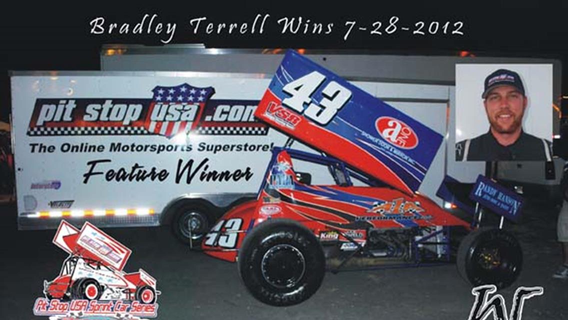 Terrell Holds Off Henry for Pit Stop USA Sprint Car Series Win