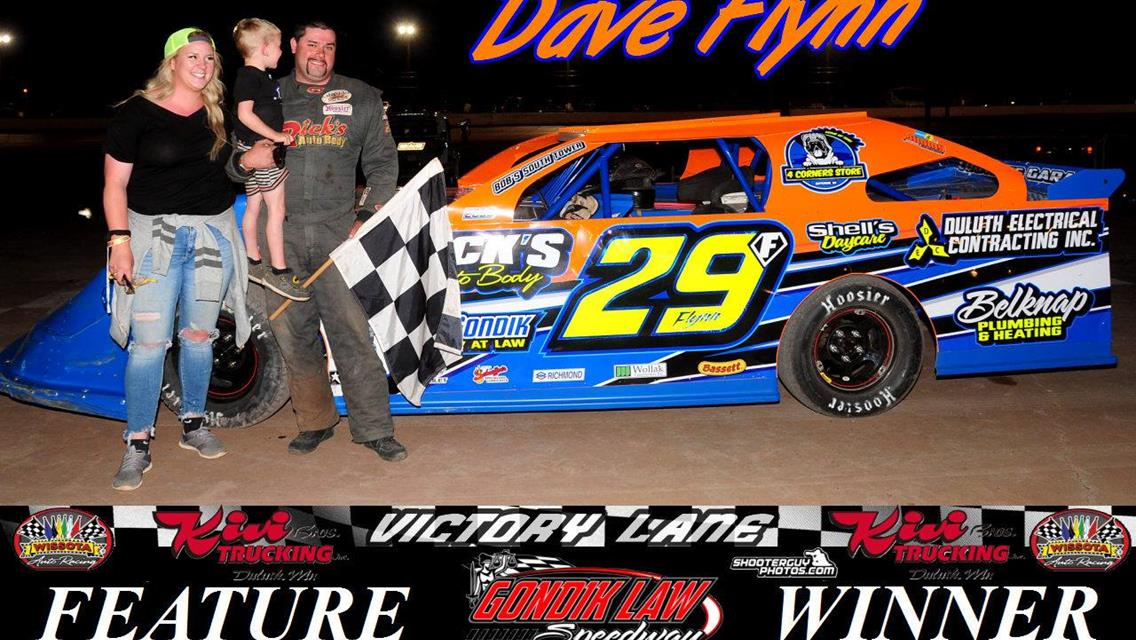 FLYNN, SABRASKI, PRATT, TREVIRANUS, MEHRWERTH POST WINS ON FIRST DAY OF GONDIK LAW SPEEDWAY DOUBLEHEADER