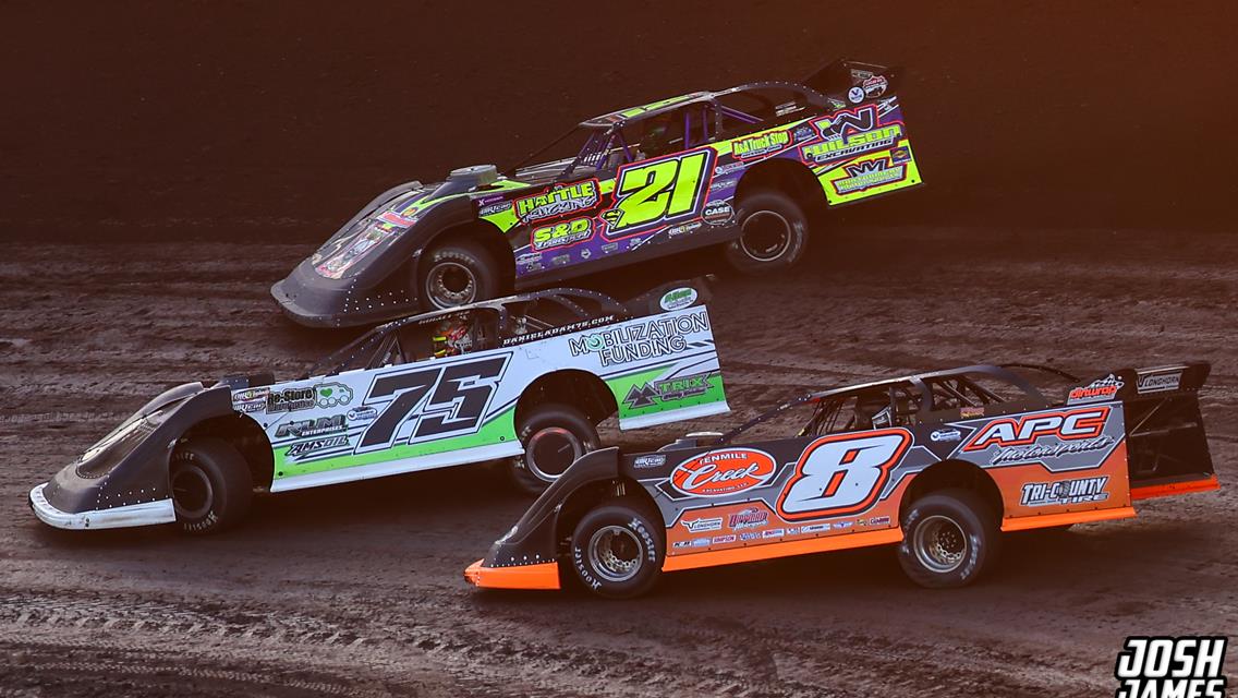 Tri-State Speedway (Haubstadt, IN) – DIRTcar Summer Nationals – Hell Tour – July 7th, 2024. (Josh James Artwork)
