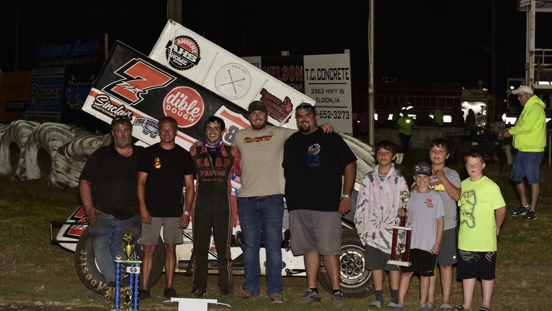 Tasker Phillips Roars to $3,000 Sprint Invaders Win at Eldon!