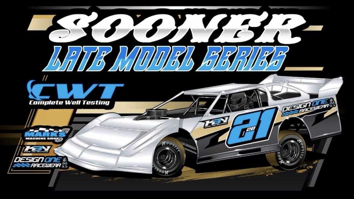 Hughes shakes off hard luck to win Sooner late model main at Enid Speedway