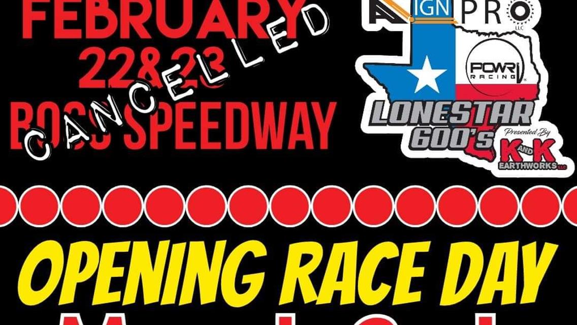Opening Night moved to 105 Speedway March 2nd