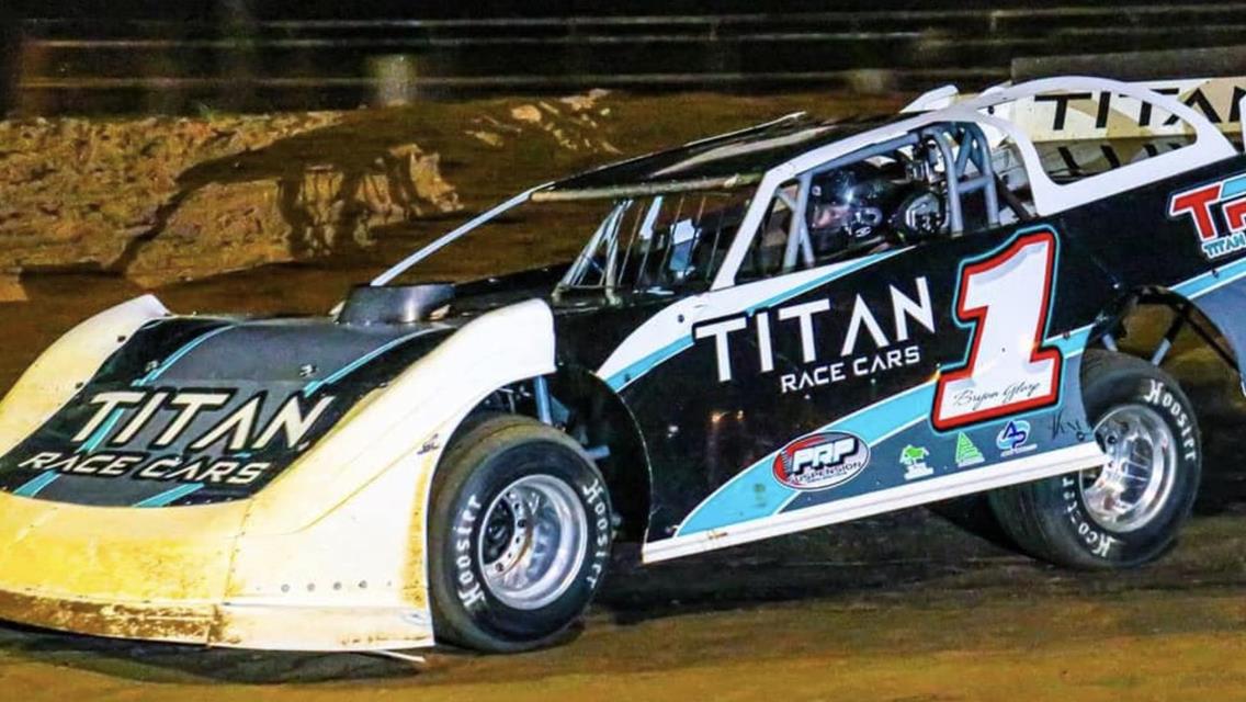 Glaze wins rained shortened Sooner Late Model feature