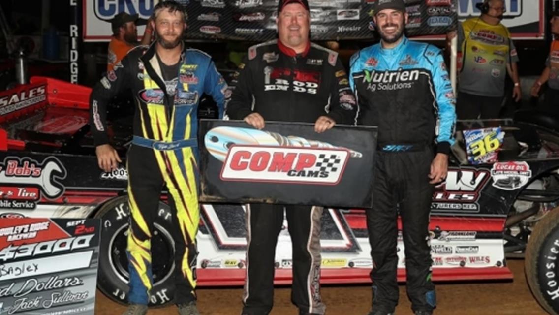 Crowley’s Ridge Raceway (Paragould, AR) – Comp Cams Super Dirt Series – Labor Day Classic – September 2022. (Millie Tanner photo)