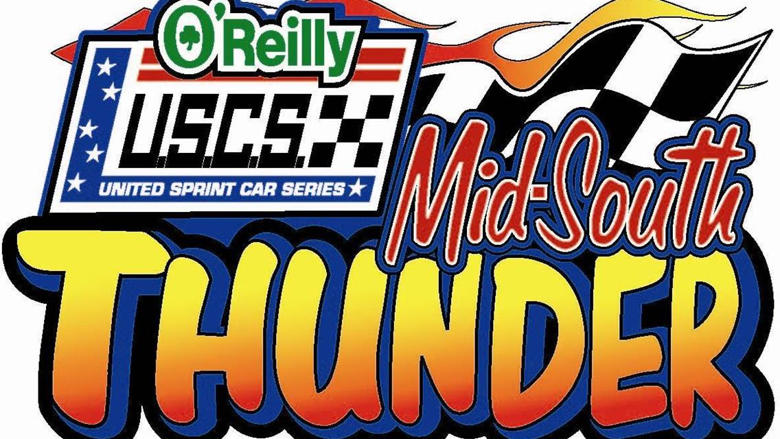 Crawley, Skinner, Gray, Howard and Nicholson top O'Reilly USCS Mid South Thunder standings