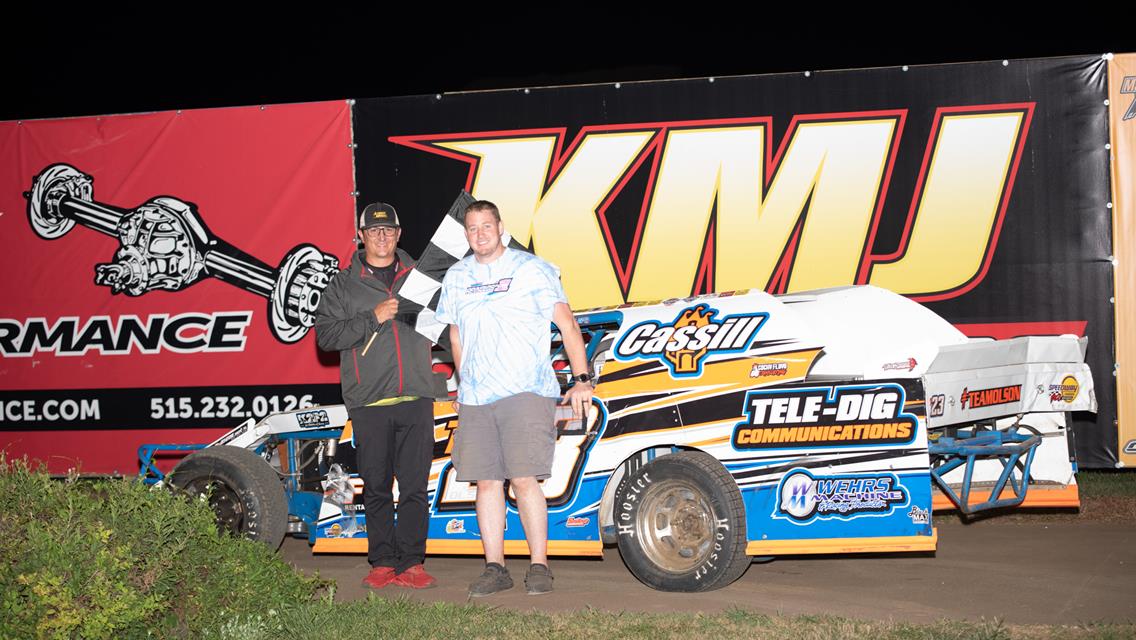Olson Snags SportMod $1K on BHE Night at the Races