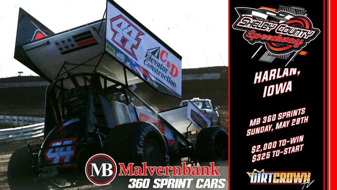 Next Up... Shelby County Speedway Harlan, IA