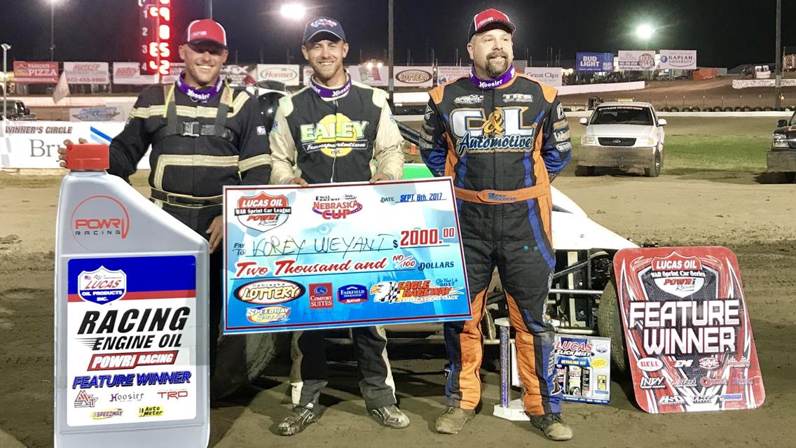 WEYANT SOARS AT EAGLE RACEWAY