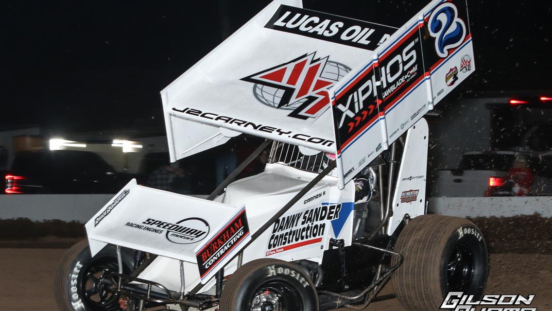 Carney II Garners Hard Charger Award During Short Track Nationals Finale