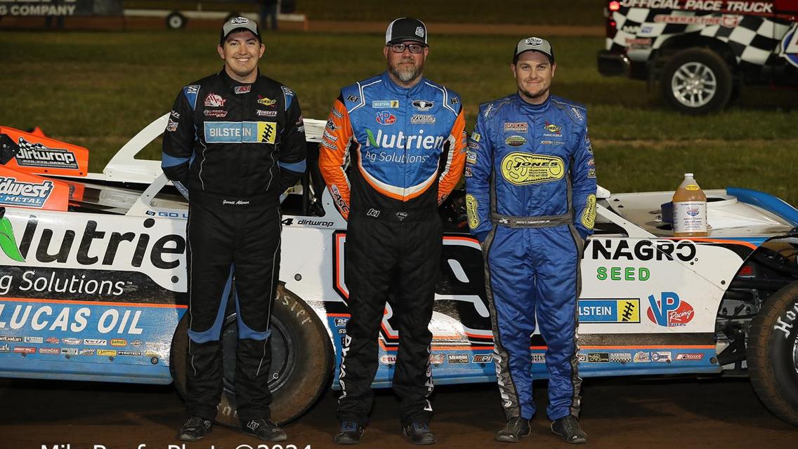 Lucas Oil Speedway (Wheatland, MO) – Lucas Oil Midwest Late Model Racing Association – Lucas Oil Spring Nationals – April 12th-13th, 2024. (Mike Ruefer Photo)