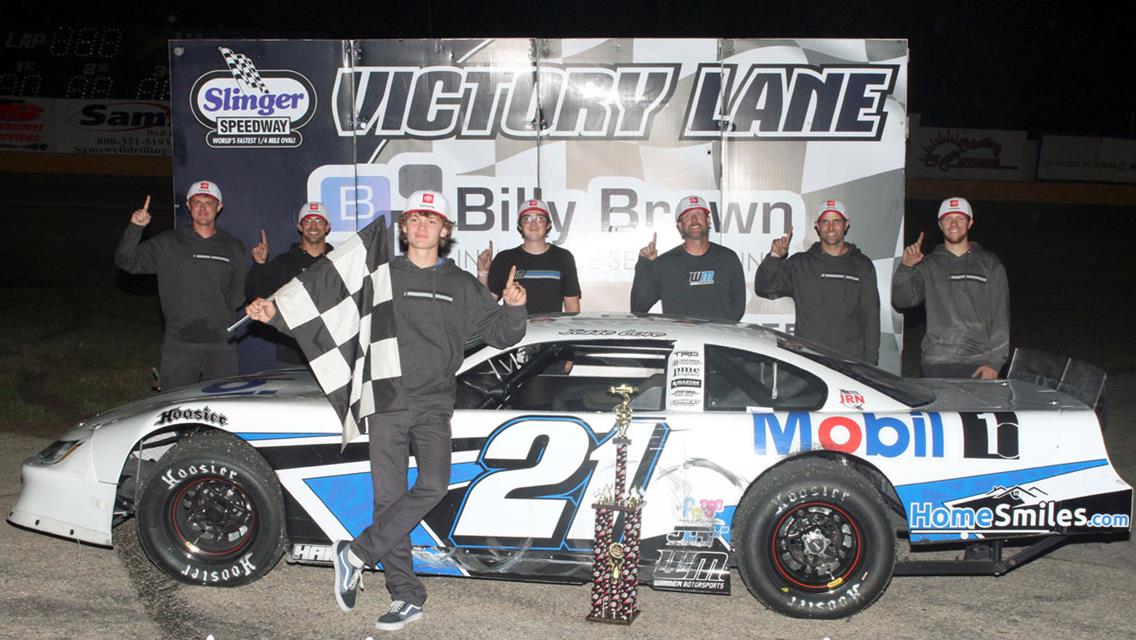 Jesse Love Dominates in Slinger Debut to Win the Washington County Fair Park and Convention Center 75