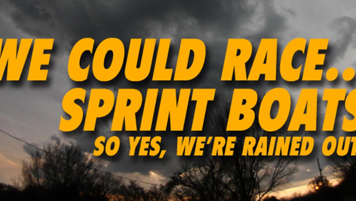 Rain Wins Friday At Creek County; Action Resumes Saturday At Lawton Speedway