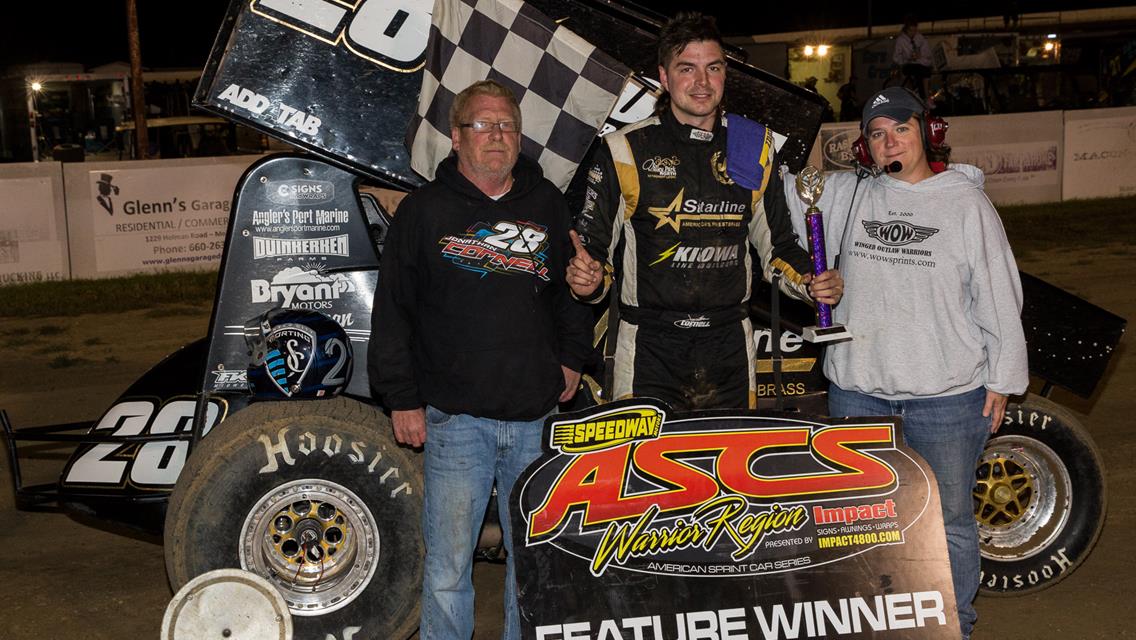 Cornell Continues ASCS Warrior Dominance With Randolph County Raceway Victory