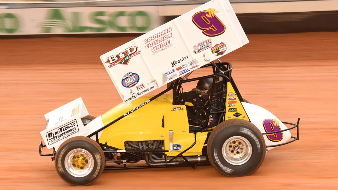 Hagar Soaks Up Experience During World of Outlaws Bristol Throwdown