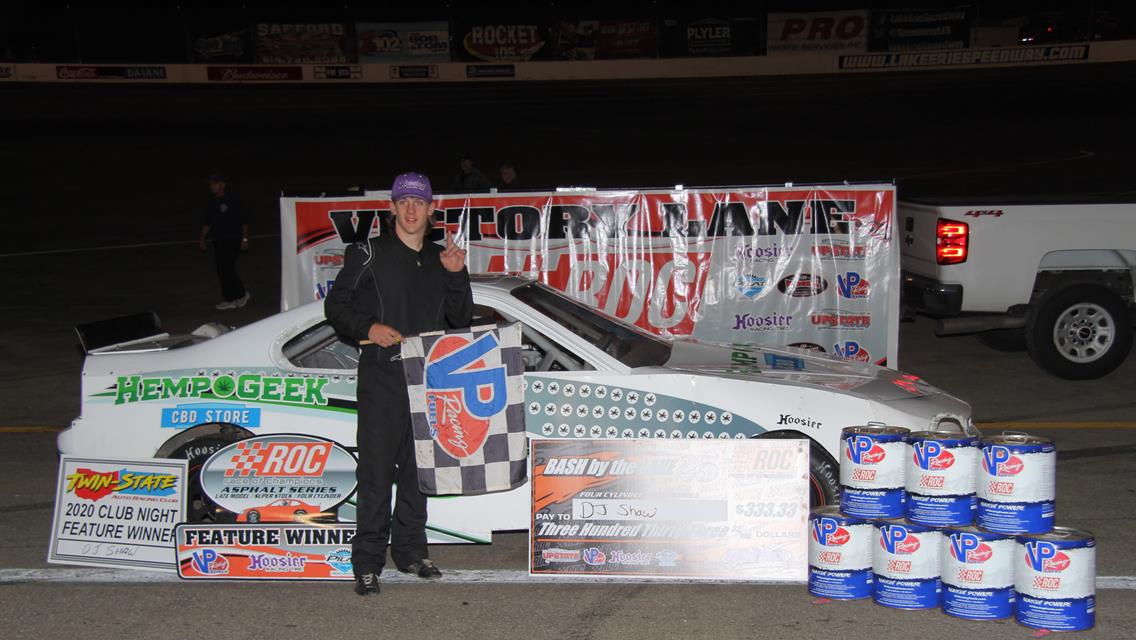 MATT HIRSCHMAN CONTINUES HIS DOMINANCE OF LAKE ERIE SPEEDWAY WITH “BASH BY THE LAKE” WIN THIS PAST SATURDAY NIGHT