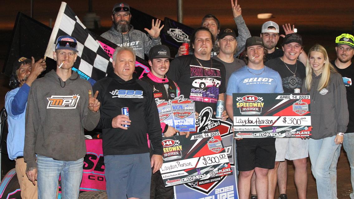 Laydon Pearson Doubles Up In Dirt2Media NOW600 Return To I-44 Speedway!