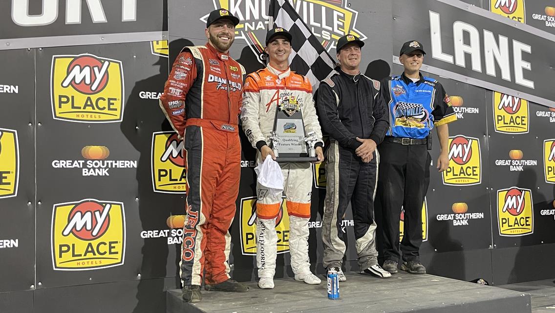 Late Pass Nets Win for Gio Scelzi on Night #2 of My Place Hotels 360 Knoxville Nationals Presented by Great Southern Bank!