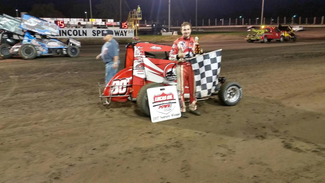 VANTOLL VICTORIOUS AT LINCOLN