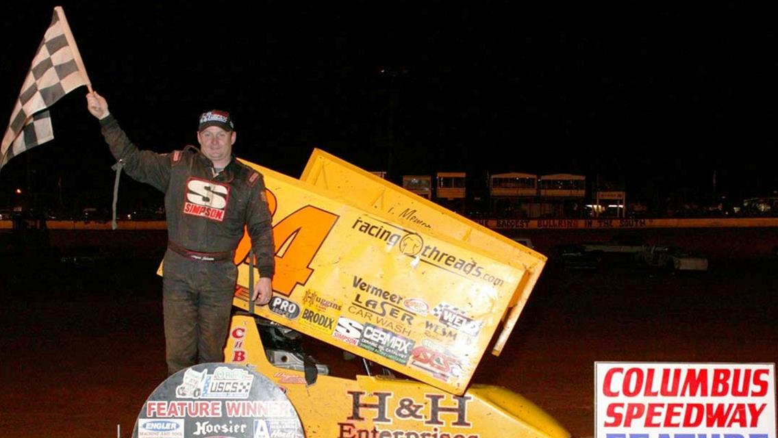 Wayne Johnson captures O'Reilly USCS Lucas Oil Showdown race #1 at Columbus