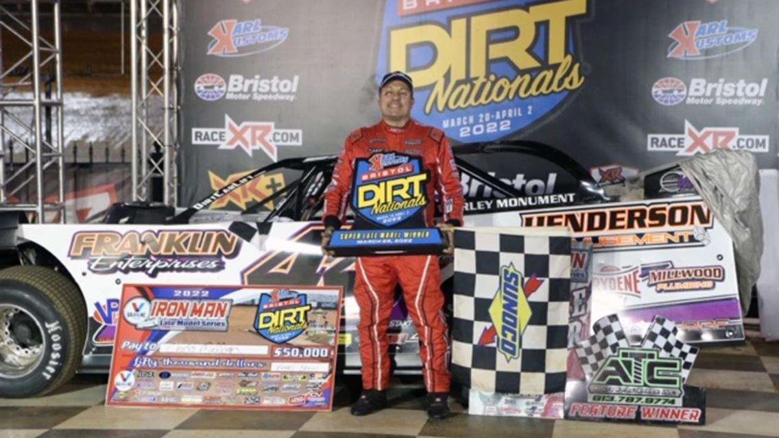 Madden Kicks Off Karl Kustoms Bristol Dirt Nationals in Victory Lane at Bristol Motor Speedway