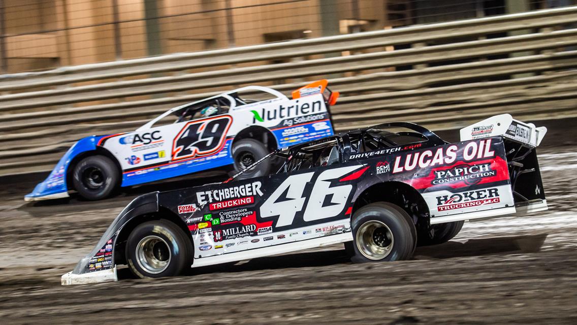 Knoxville Raceway (Knoxville, IA) – Lucas Oil Late Model Dirt Series – Knoxville Nationals – September 14th-16th, 2023. (Heath Lawson photo)