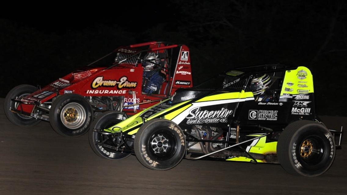 Stockon Satmps Gas City "SprintWeek" as First Win of Year