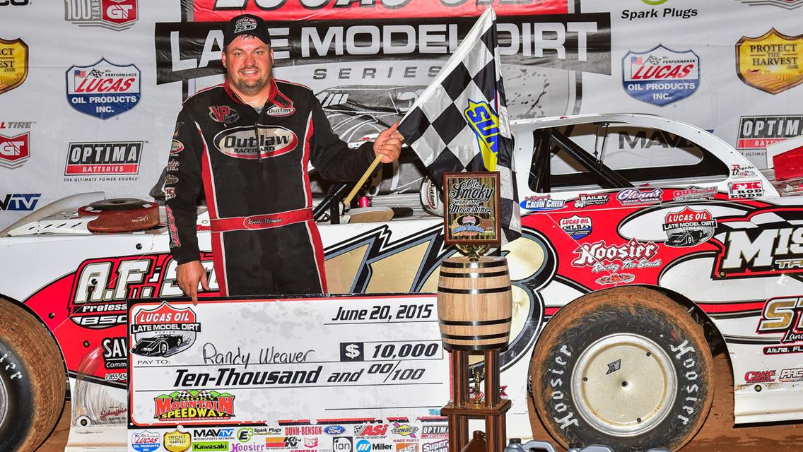 Weaver Wins Lucas Oil Ole Smoky Moonshine Classic