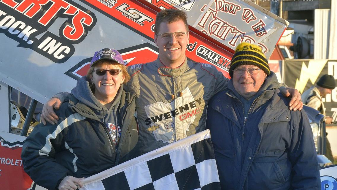 Danny Dietrich Scores Goofy's Sprint Showdown Victory at BAPS Motor Speedway