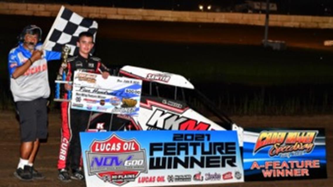 Miller, Rueschenberg and Sokol Start Sooner 600 Week With Lucas Oil NOW600 Series Wins at Caney Valley Speedway