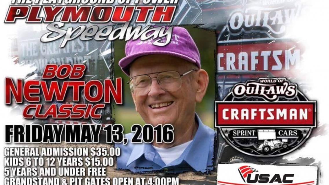 Plymouth&#39;s Bob Newton Classic Welcomes USAC Indiana Midgets Friday