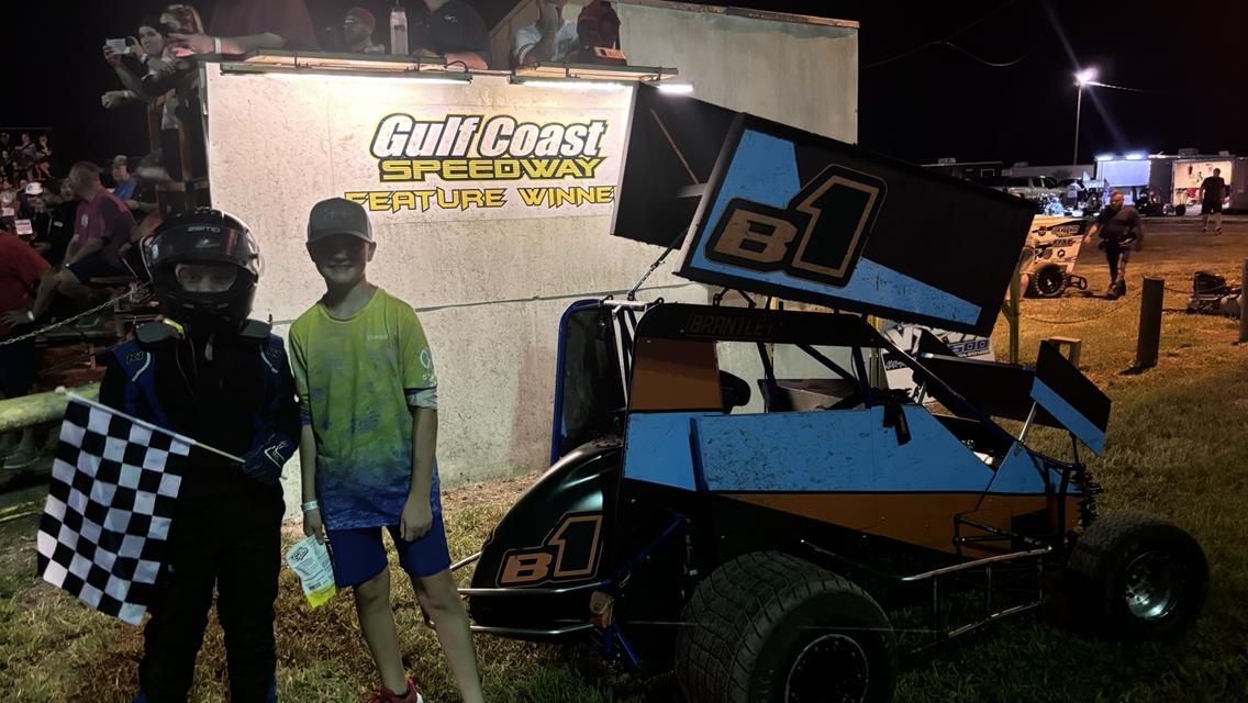 #B1 Restricted Micro - Brantley Queeney - First heat race win, P2 Feature