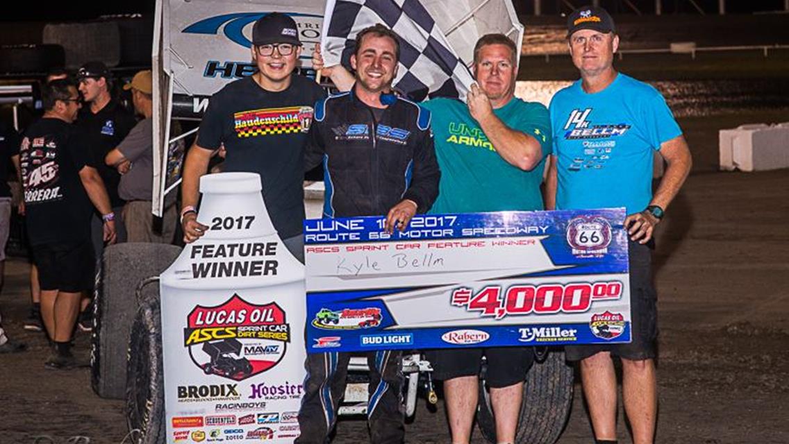 Kyle Bellm Returns To Lucas Oil ASCS National Tour Victory Lane In Amarillo