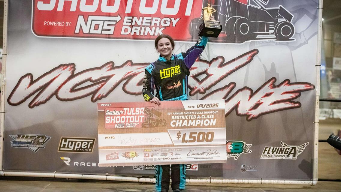 Haidyn Hansen Captures First Career Golden Driller With Restricted A-Class Triumph