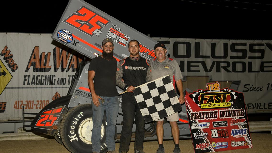Ryan Triumphant At Pittsburgh's Pennsylvania Motor Speedway!