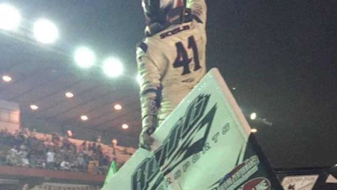 Scelzi Scores First Feature Win in Nearly Two Years, Takes King of the West Points Lead