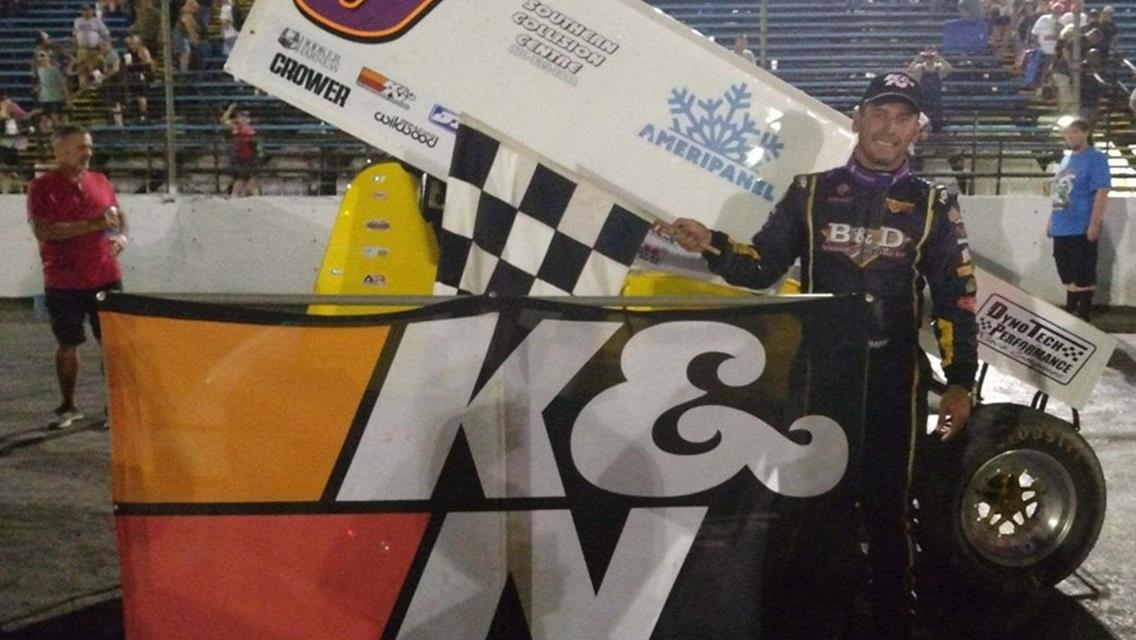 HAGAR GOES SEVEN STRAIGHT IN USCS COMPETITION AT RIVERSIDE ON SATURDAY.