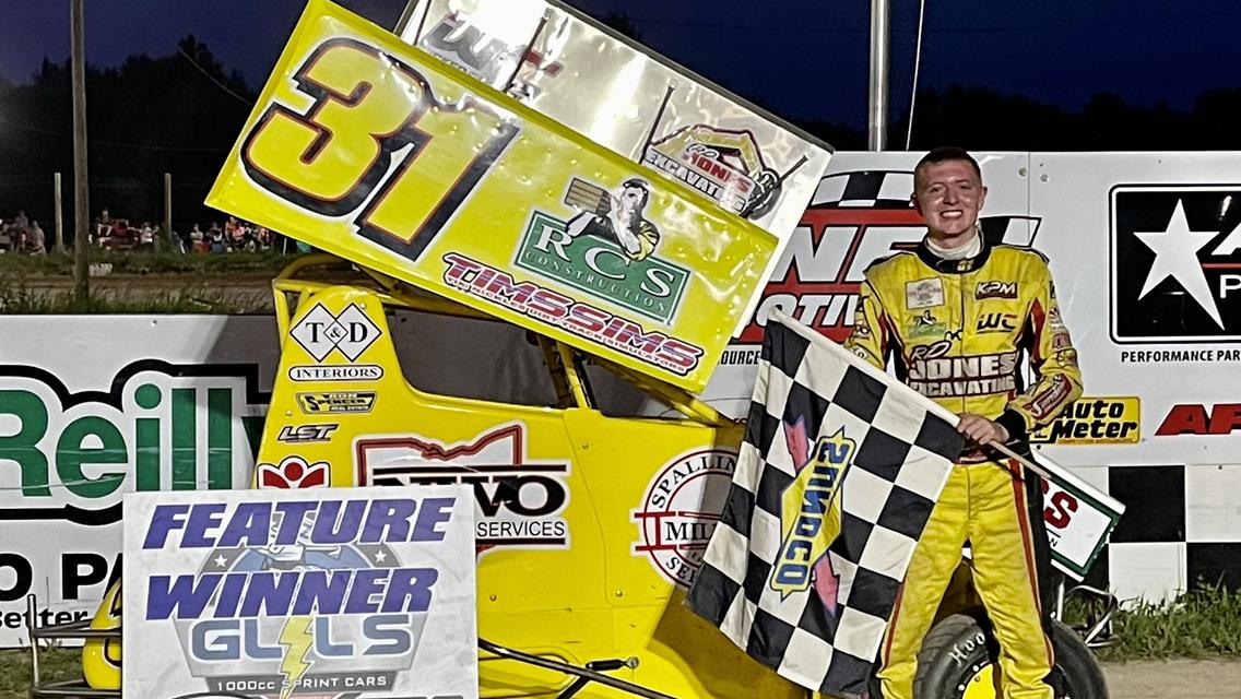 NICKLES SWEEPS MICHIGAN DOUBLE HEADER