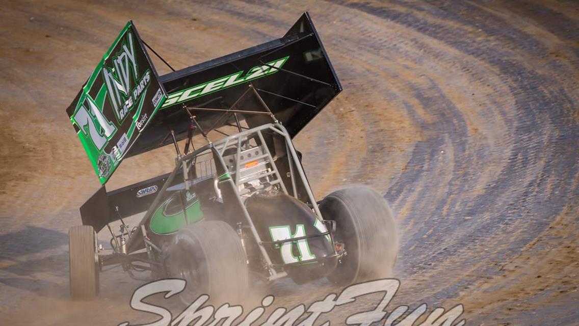 Giovanni Scelzi Maneuvers to Top-Five Finish During World of Outlaws World Finals