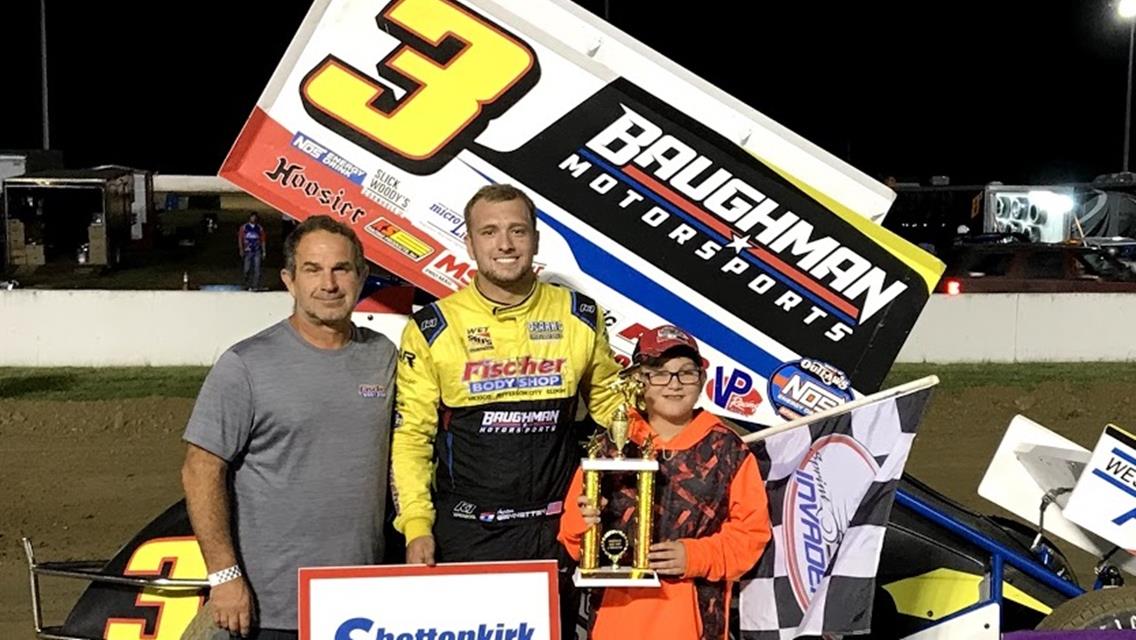 Ayrton Gennetten Cruises to $2,000 Moberly Sprint Invaders Score!