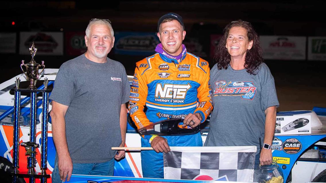 Nick Hoffman won at Moler Raceway Park (Williamsburg, Ohio) on Friday, July 19. (Ryan Roberts Photography image)