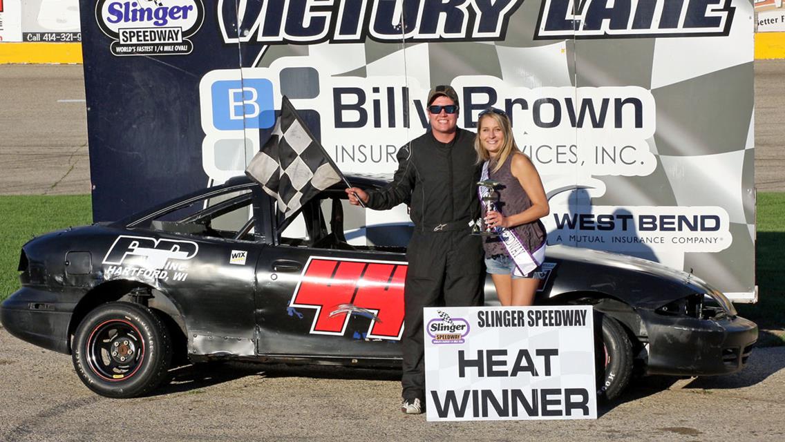 Apel remains hot at Slinger - Wins Tribute Night 75